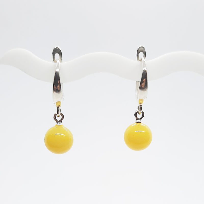 Genuine Baltic Amber Earrings 210