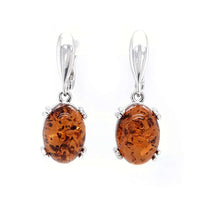 Genuine Baltic Amber Earrings 521