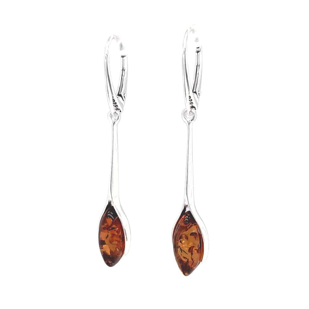 Genuine Baltic Amber Earrings 554