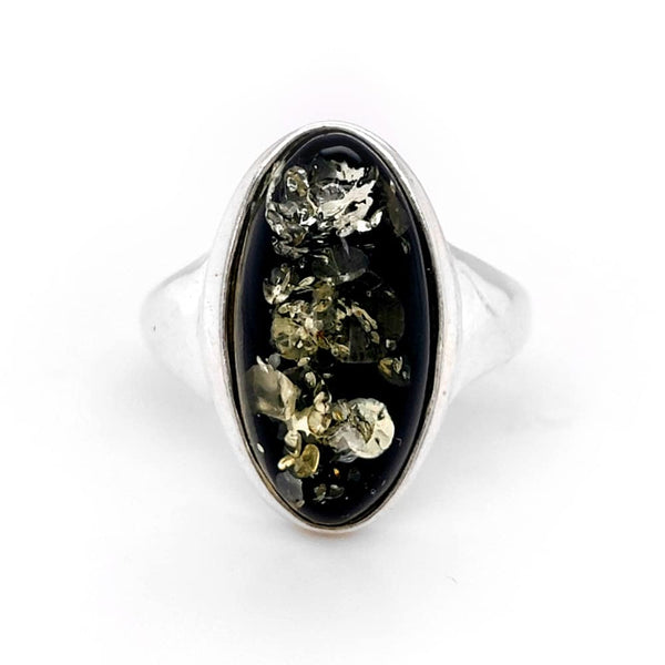 Genuine Baltic Amber Ring 569
