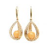 Genuine Baltic Amber Earrings 611