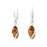 Genuine Baltic Amber Earrings 638