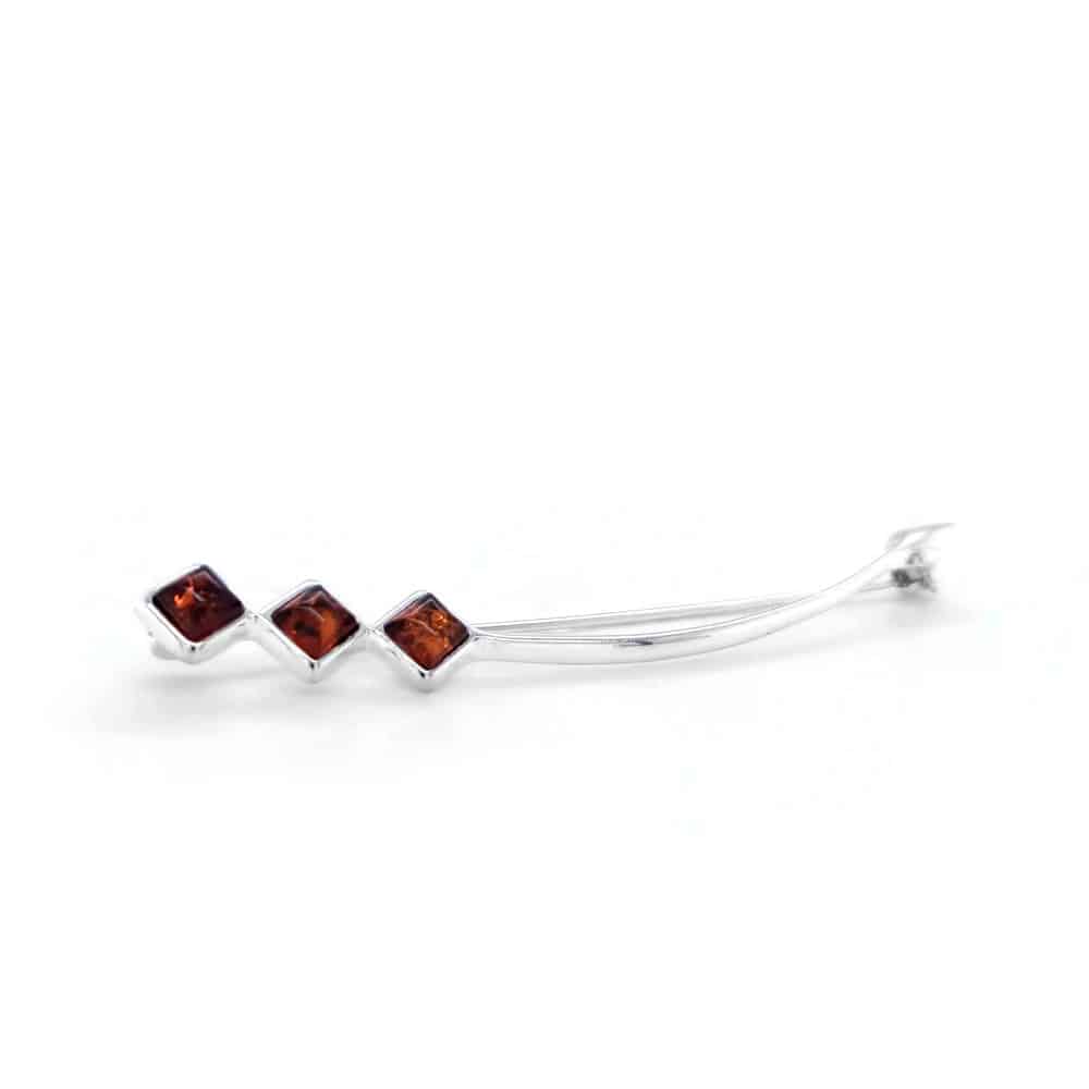 Genuine Baltic Amber Brooch 707