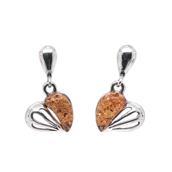 Genuine Baltic Amber Earrings 716