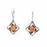 Genuine Baltic Amber Earrings 719