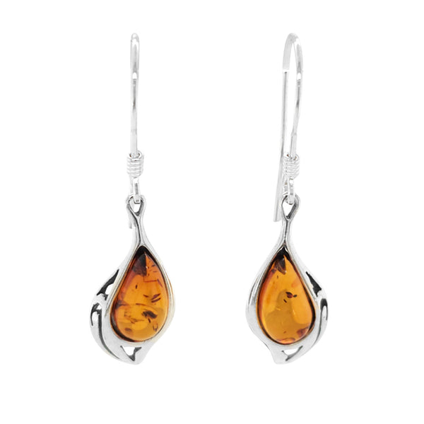 Genuine Baltic Amber Earrings 720