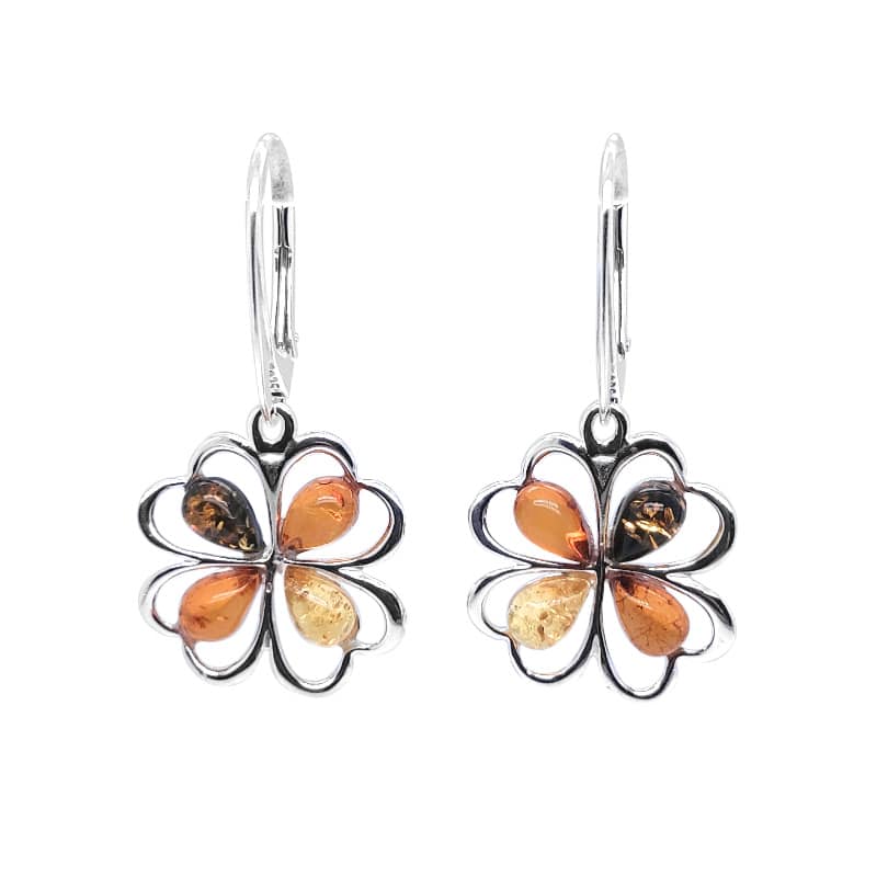 Genuine Baltic Amber Earrings 727