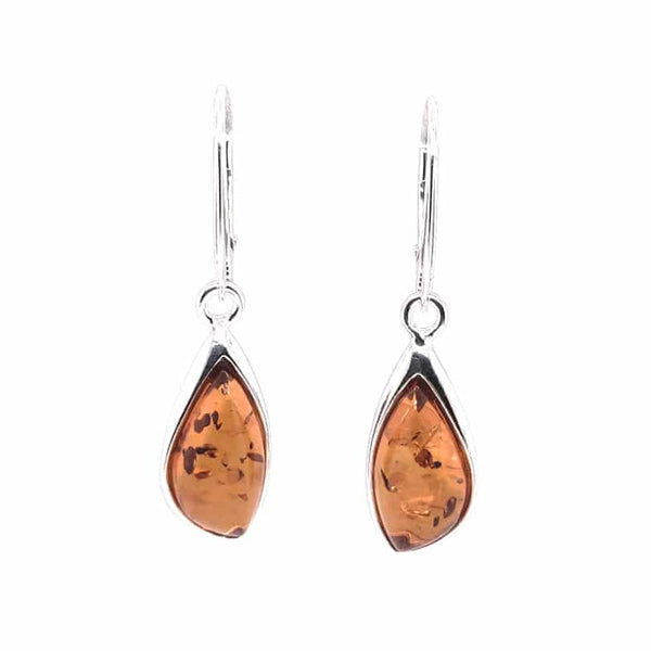 Genuine Baltic Amber Earrings 734