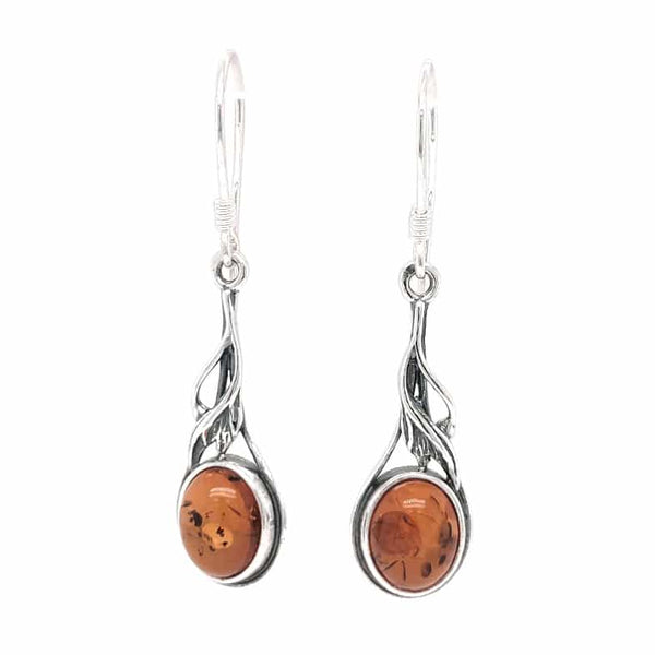 Genuine Baltic Amber Earrings 737