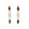 Genuine Baltic Amber Earrings 739