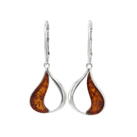 Genuine Baltic Amber Earrings 762