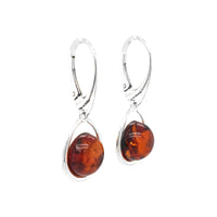 Genuine Baltic Amber Earrings 763