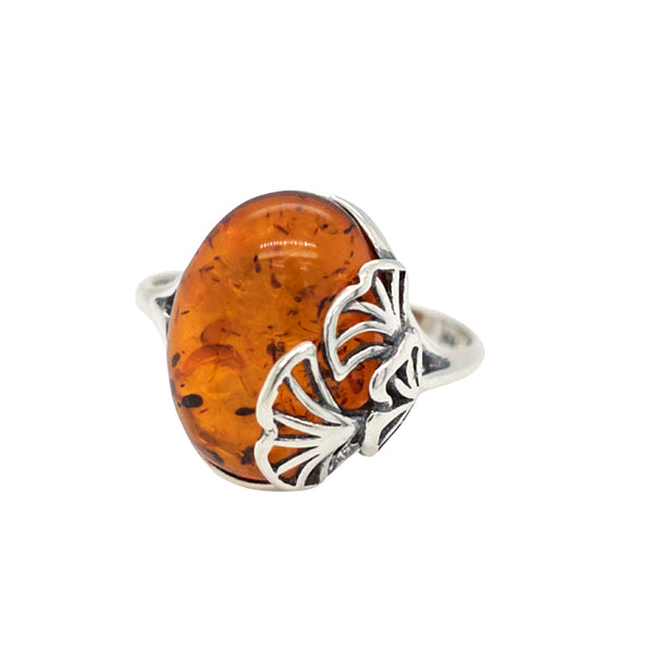Genuine Baltic Amber Ring 777