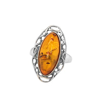 Genuine Baltic Amber Ring 778