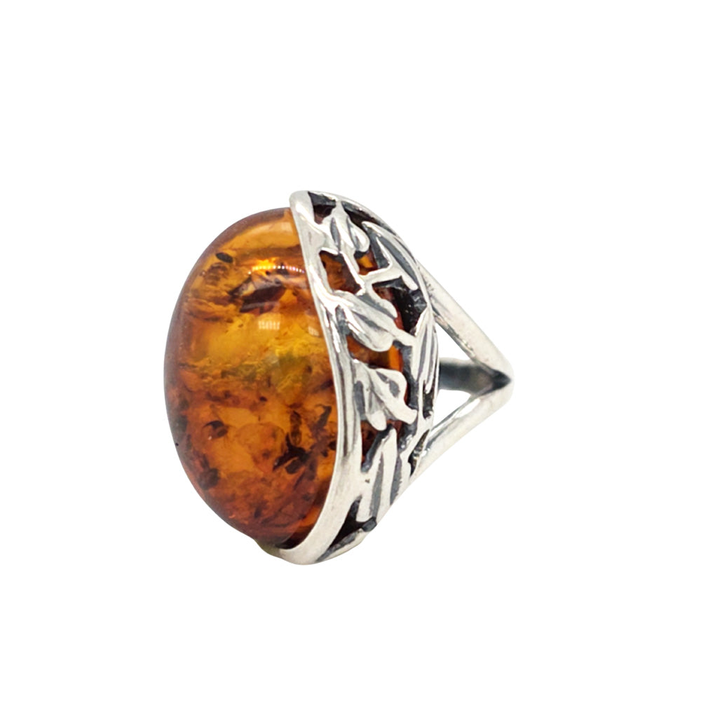 Genuine Baltic Amber Ring 782