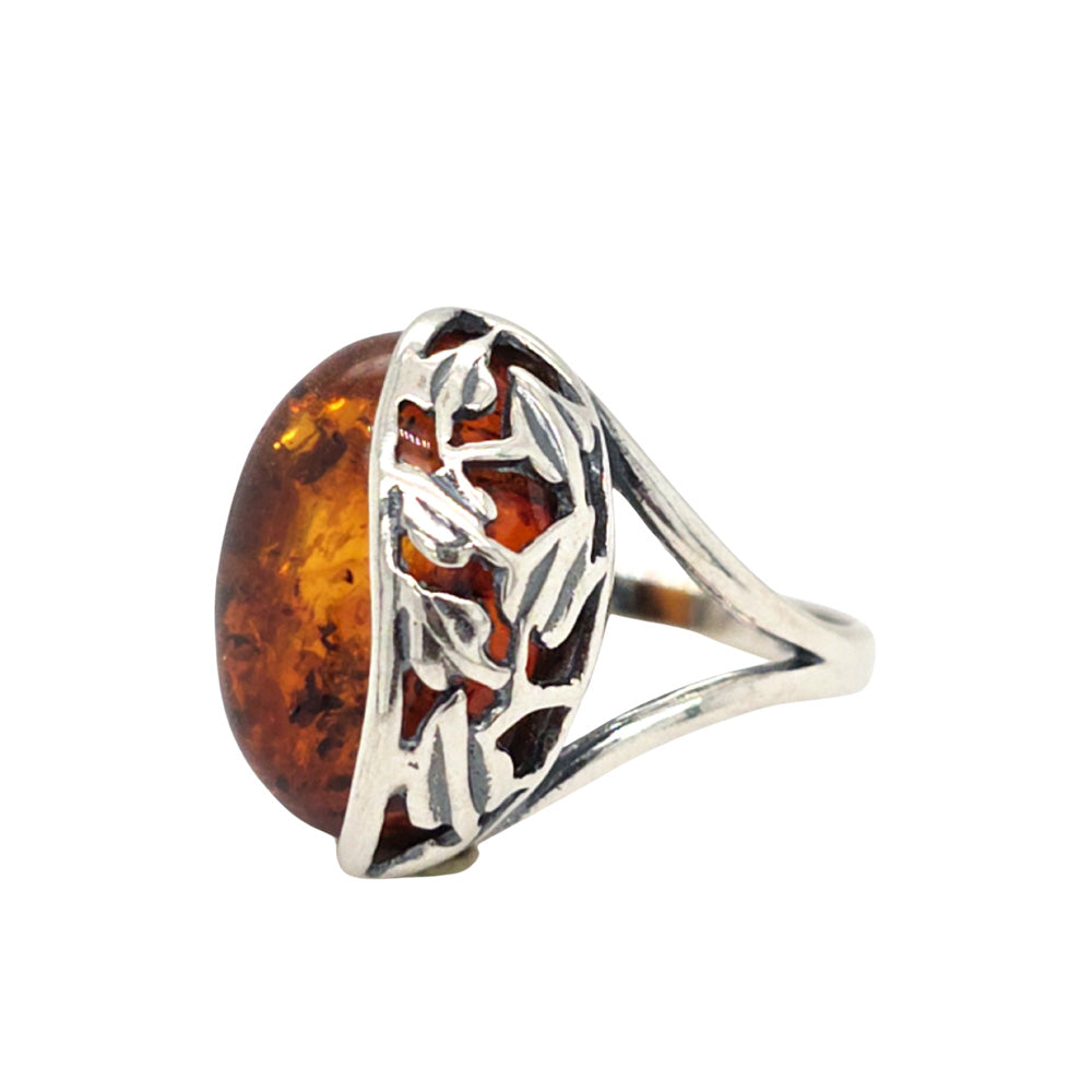 Genuine Baltic Amber Ring 782