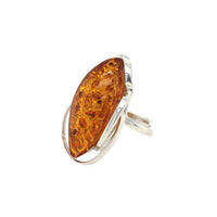 Genuine Baltic Amber Ring 786