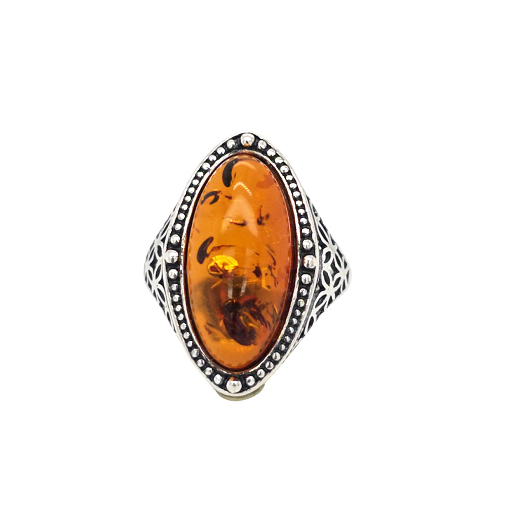 Genuine Baltic Amber Ring 790