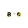 Genuine Baltic Amber Stud Earrings 814