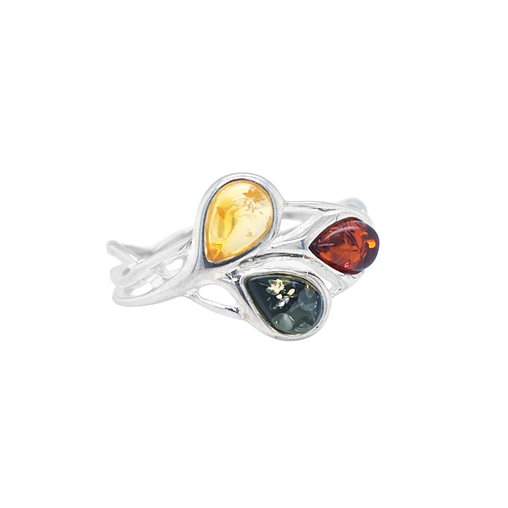 Genuine Baltic Amber Ring 819