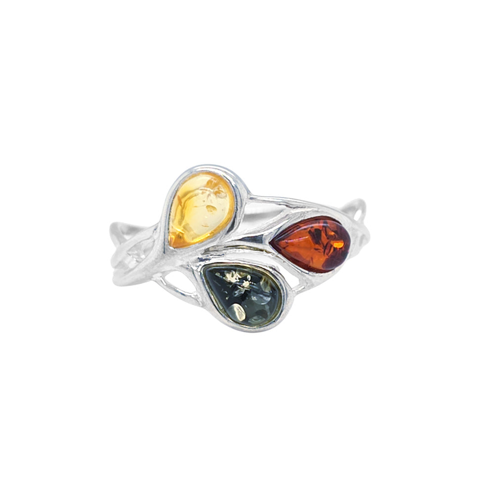 Genuine Baltic Amber Ring 819