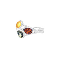 Genuine Baltic Amber Ring 819