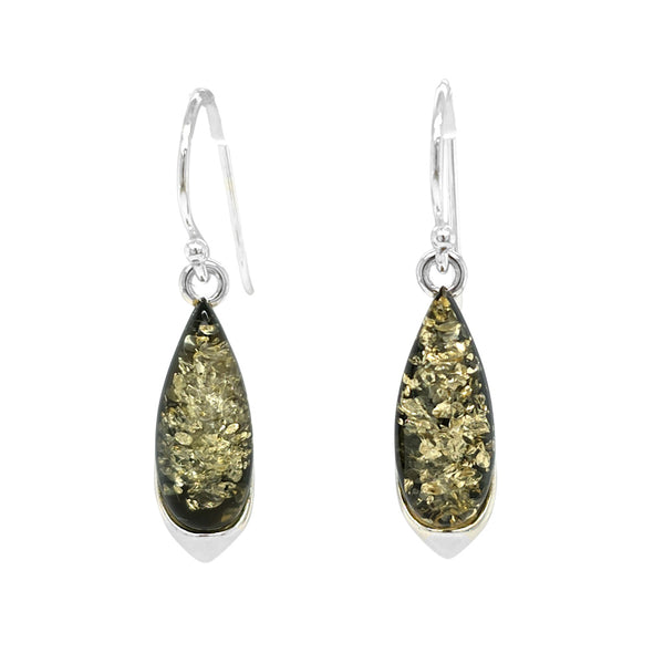Genuine Baltic Amber Earrings 833
