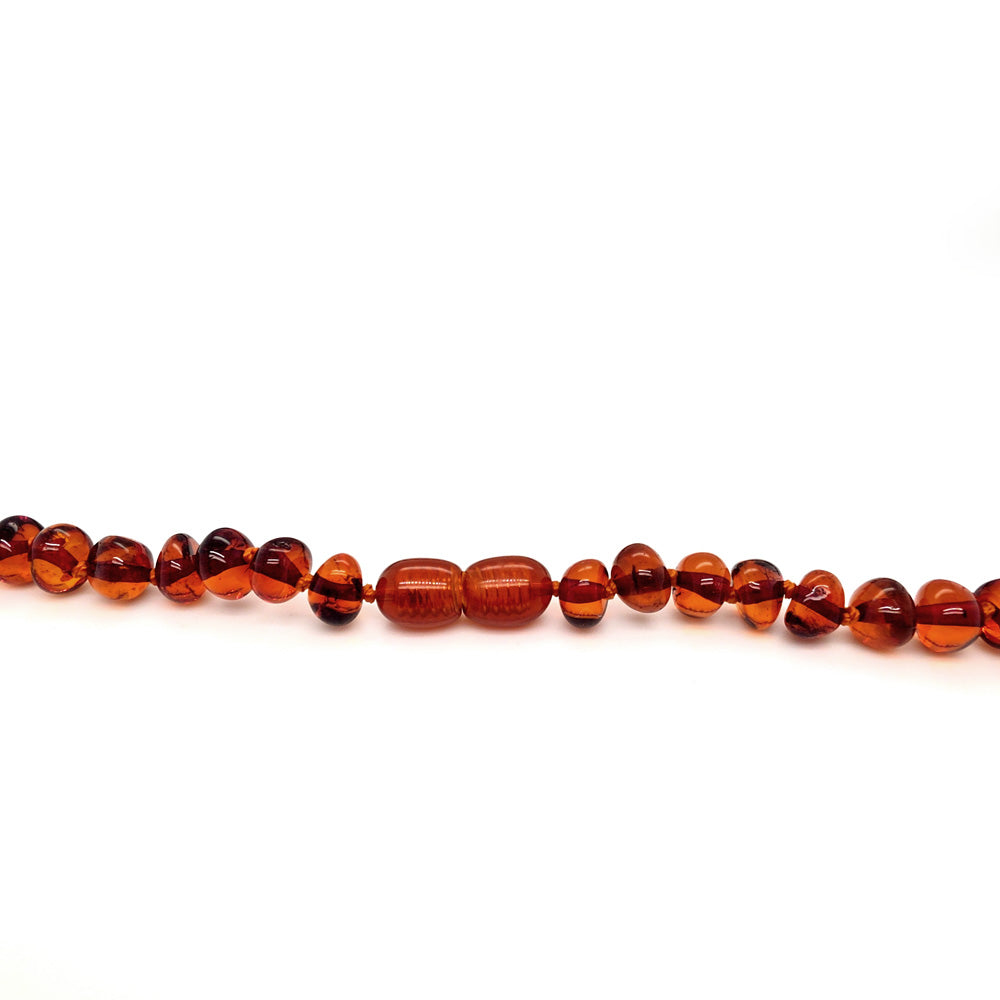 Genuine Baltic Amber Nugget Beads Necklace 838