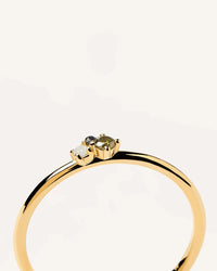LIME BLUSH Ring Yellow Gold