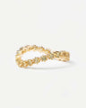 GREEN TIDE Ring Yellow Gold