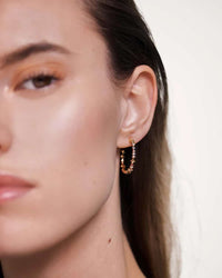 HALO Earrings Yellow Gold