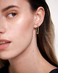 HALO Earrings Yellow Gold