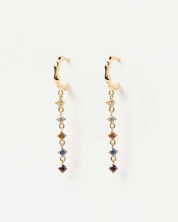 SAGE Earrings Yellow Gold