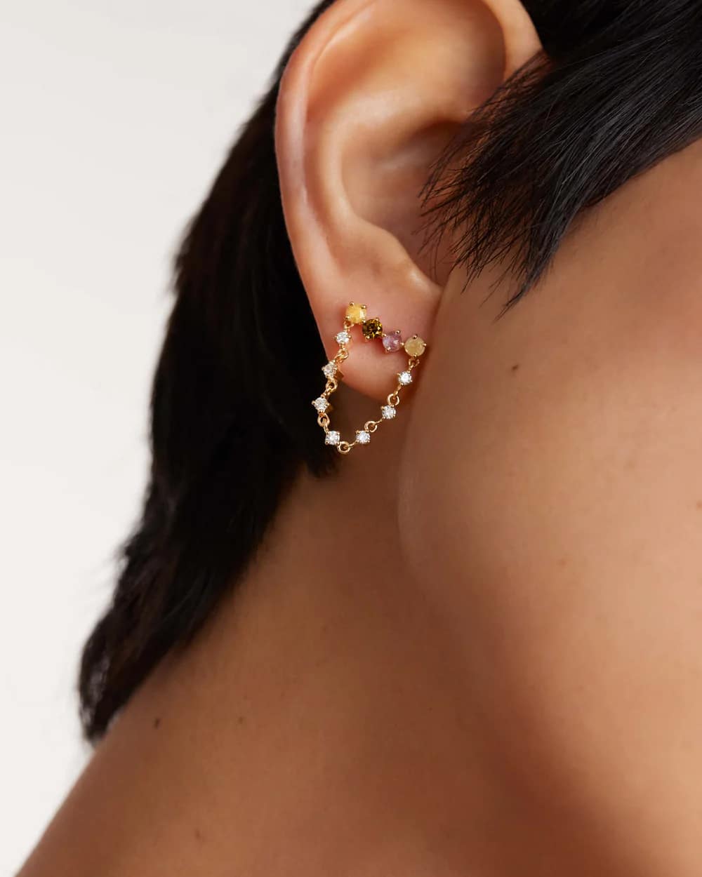 JUNO Earrings Yellow Gold