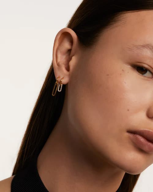 NEXA Earrings Yellow Gold