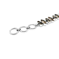 Citrine Silver Toggle Bracelet