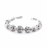 Artisan Crafted Sterling Silver Beads Bracelet