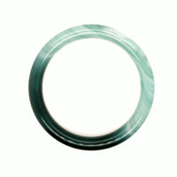 Tinted Natural Nephrite Jade Bangle
