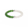 Sacred Balance Jade Bracelet with Natural Nephrite