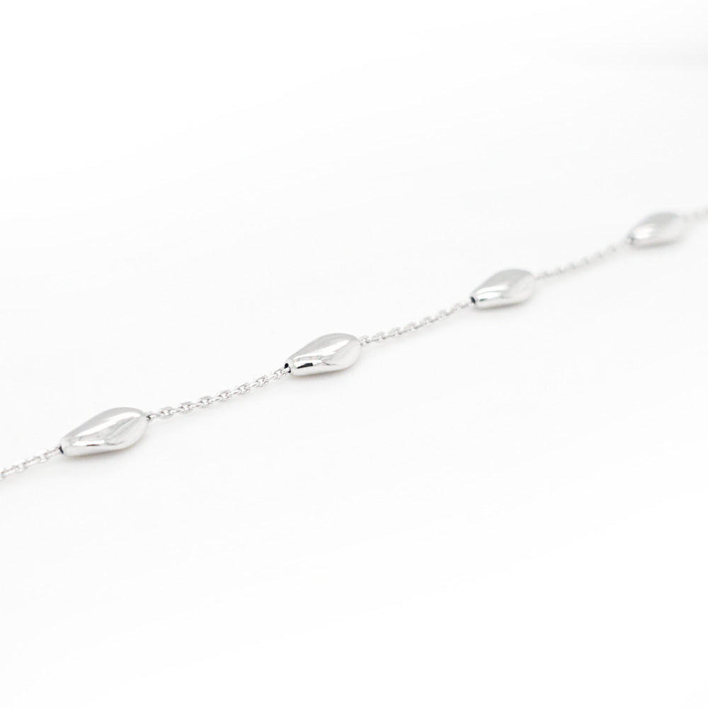 IL Diletto 925 Italian Chips Silver Bracelet