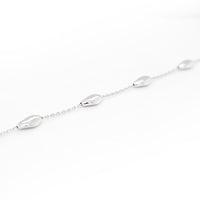 IL Diletto 925 Italian Chips Silver Bracelet