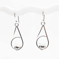 High Polished Sterling Silver Ball Earrings