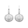 Rhodium Plated Silver Camille Earrings