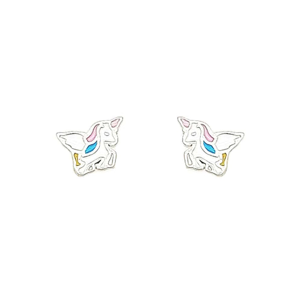 Kids Unicon Stud Earrings