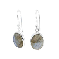 Labradorite Sterling Silver Earrings