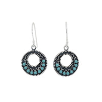 Turquoise Beads Ethenic Earrings