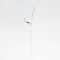 Music Note Silver Necklace