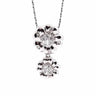 Cherry Blossom Silver Necklace