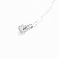 6 Prong Setting Solitaire Pendant