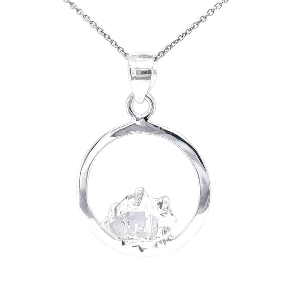 Herkimer Diamond Sterling Silver Necklace